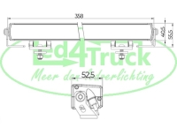 Led bar Spartan 6.400 lumen (dual color)