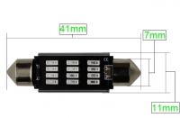 41MM led buisjes Groen