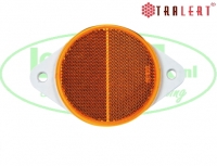 Reflector rond 78mm Amber