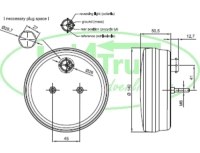 Achteruitrijlamp 5PIN (800serie)