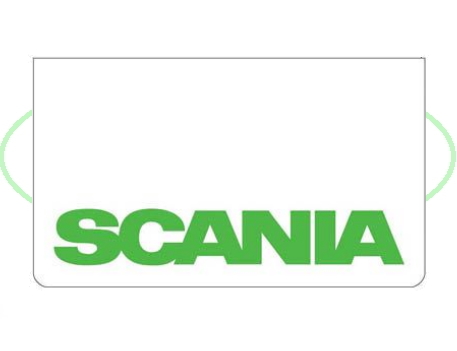 Spatlap Voorbumper Scania groen opdruk