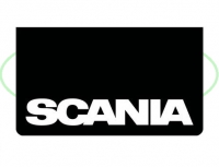Spatlap Voorbumper Scania wit opdruk  