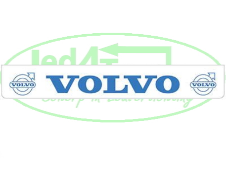 Spatlap Achterbumper Volvo blauwe opdruk