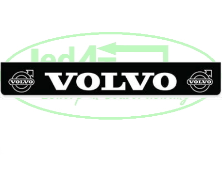 Spatlap Achterbumper Volvo witte opdruk