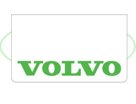 Spatlap Voorbumper Volvo groen opdruk