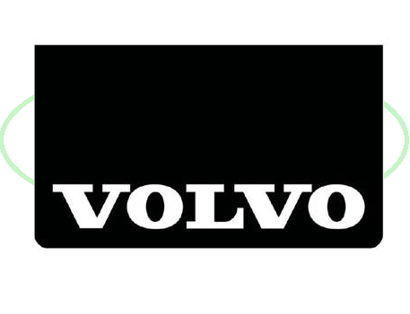 Spatlap Voorbumper Volvo Witte opdruk