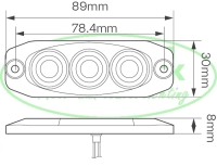 Compact knipperlicht helder (11serie)