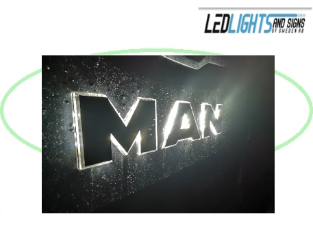 Verlicht MAN front logo