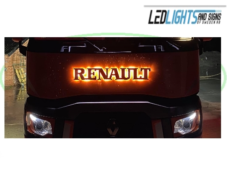 Verlicht Renault front logo
