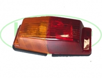 Dubbelbrander lens Oranje/Rood