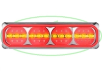 Neon achterlicht met dyn. knipp (385 serie)