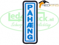 Pahaeng schild blauw