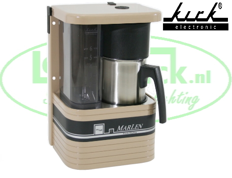 Kirk 6 tasses Cafetière 24V 24 volts, 500 W. Dimensions: 215 X 160