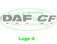 Verlicht DAF CF front logo