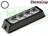 4 leds flitser Wit (10-30V)