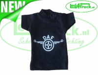 Mini t shirt zwart met DAF logo