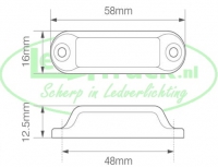 Markeerlicht Amber 24v (16serie)