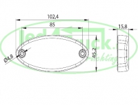 Markeerlicht Amber kabel (5800serie)