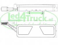 Trailerlamp Rechts Canbusproof breedtelamp (vc7000)