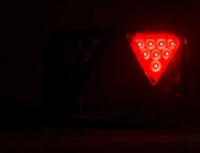 Achterlicht Links met mistlamp en kent. 5pins (vc2700)
