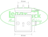 Knipperlicht compact 12V/24V (81serie)