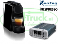 Comby deal Nespresso met omvormer