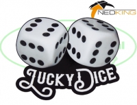 Sticker Lucky Dice