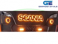 Verlicht Scania logo