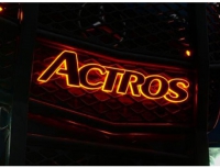 Verlicht Actros logo