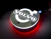 Spiegellamp Volvo Wit-Rood  
