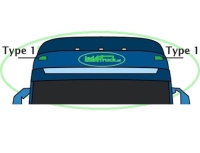 Volvo FH 2012+ toplamp wit type 1