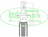 Xtreme Led koplampset H4