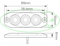 compact knipperlicht front helder (11serie)