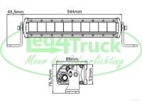 Led bar 100 watt 4000lumen (81 serie)