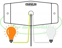 dubbelbrander LED wit (dual color) 24V