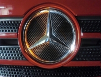 Mercedes Ster Dualcolor Amber en wit