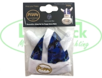 Poppy Deens pluche vikking muts blauw