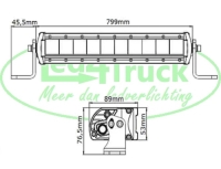 Led bar 150 watt 6000lumen (81 serie)