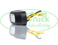 Flitser 3 Leds Amber R65 (3200 serie)