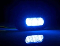 Flitser 3 Leds blauw R65 (3200 serie)