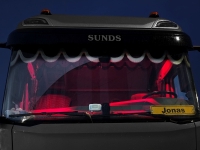 Daf XG interieurverlichting ombouwset Rood